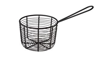 Cosy & Trendy Chips Basket Black Round Ø10.5 cm